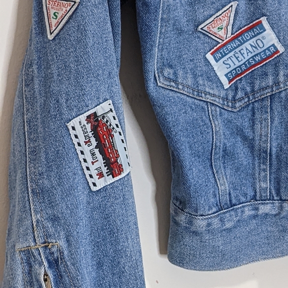 Vintage Cropped Denim Jacket - Picture 7 of 8